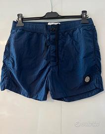 Costume da bagno Stone Island blu da uomo taglia S
