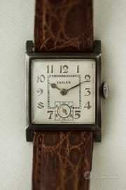 rolex anni 40 argento