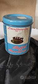 3 Scatole latta vintage caffè Carraro Delicado e