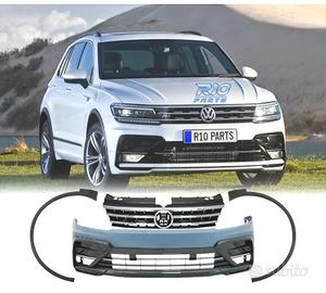 PARAURTI ANTERIORE VOLKSWAGEN VW TIGUAN 16-20 LOOK