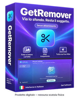 GetRemover per Mac – Rimuove Residui Software + US