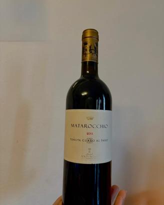 vino da collezione Antinori Matarocchio 2011