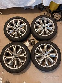 Gomme estive + cerchi in lega 17 citroen/peugeot