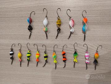 cucchiaini da pesca artificiali spoon ritorto 15