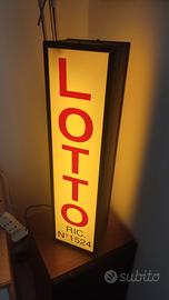 Insegna luminosa Lotto
