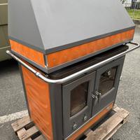 ANSELMO COLA stufa cucina a legna potenza 13 kW
