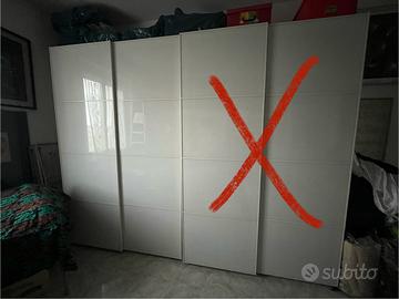 Armadio pax Ikea ante scorrevoli