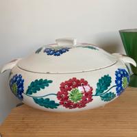 Zuppiera Richard Ginori Mondovi decoro anemoni