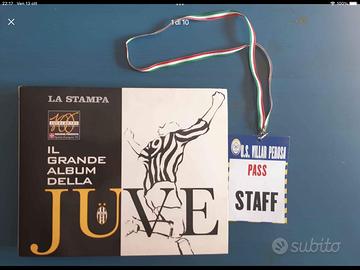 Libro. 100 anni Juventus e Pass partita