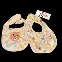 2 bavaglini orogonali guess nuovo con cartellino