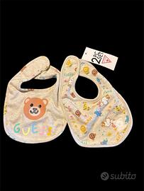 2 bavaglini orogonali guess nuovo con cartellino