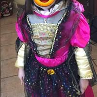 Vestito di carnevale Magica strega 4/5 anni