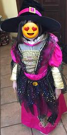 Vestito di carnevale Magica strega 4/5 anni
