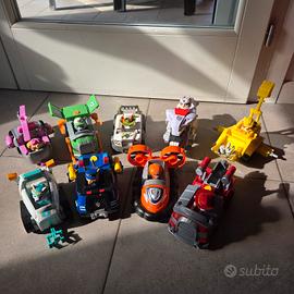 Lotto 9 PAW Patrol - Mix Modelli Deluxe & Classici