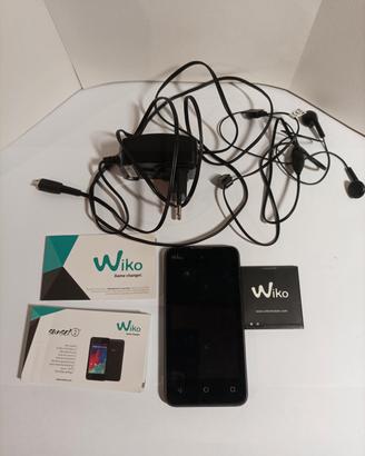 SMARTPHONE WIKO Sunset 2 Nero Completo di Accessor