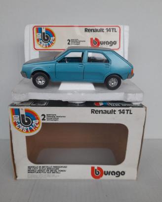 MODELLO AUTO RENAULT 14 BURAGO