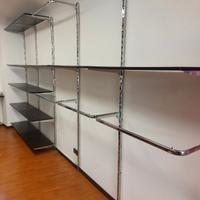 Scaffalatura modulabile (anche sfusa) legno nero