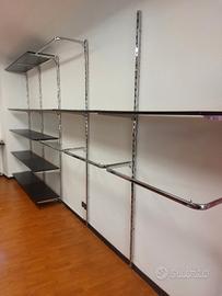 Scaffalatura modulabile (anche sfusa) legno nero