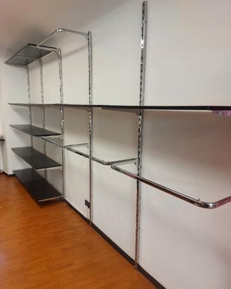 Scaffalatura modulabile (anche sfusa) legno nero