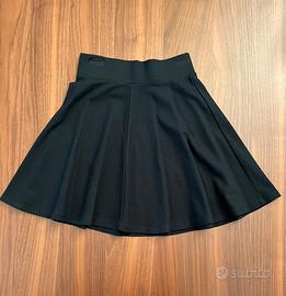 Gonna Nera a Ruota  (Taglia XS) - Basic Essenziale