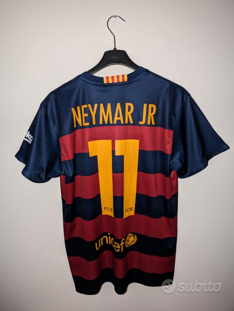 Barcellona Maglia Originale Neymar Maglia Replica Firmata Di