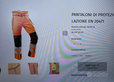 PANTALONI PFANNER ANTITAGLIO
