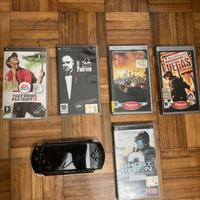 Psp con 5 giochi