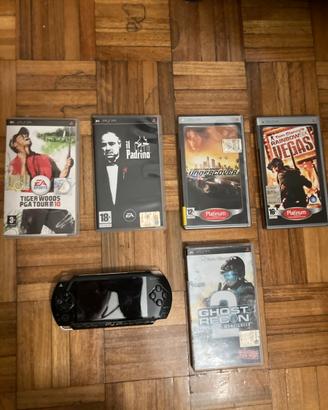 Psp con 5 giochi