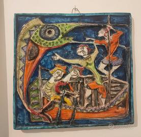 Placca in ceramica De Simone