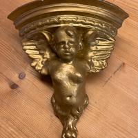 Mensola d angolo in oro