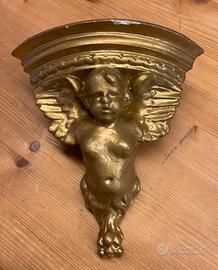 Mensola d angolo in oro