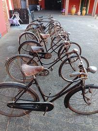 bici d'epoca uomo donna a bacchetta 