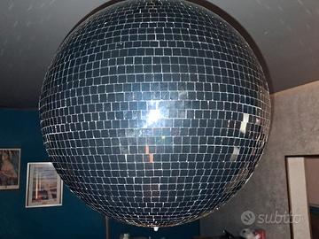 Palla specchiata nera diametro 40 cm 