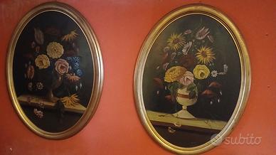 Coppia quadri ovali  50x70 