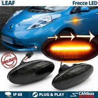 Frecce LED Laterali Dinamiche per Nissan Leaf Nere
