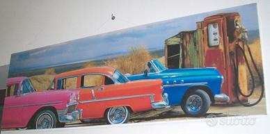 Quadri Auto Americane 135x45 Nuovi