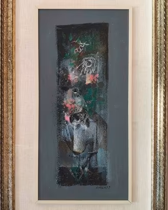 Quadro Manlio Bacosi - Olio su tela 60x30 cm