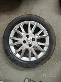 4 Cerchi in lega originali Opel Corsa (195/55/R16)
