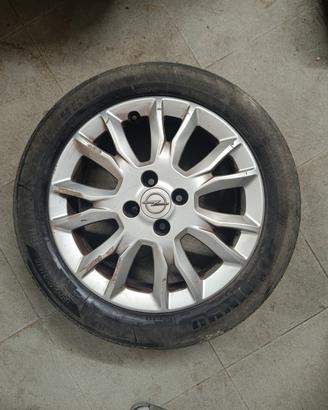 4 Cerchi in lega originali Opel Corsa (195/55/R16)