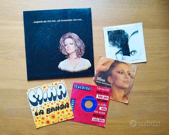 MINA dischi LP e 45 giri vari