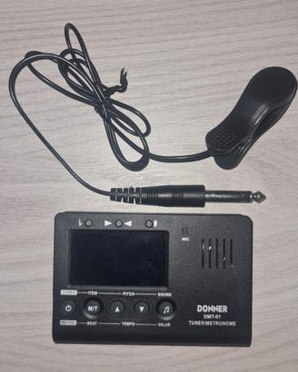 Donner DMT-01 Accordatore metronomo digitale