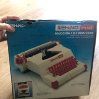 Macchina da scrivere Mehano Red confez originale