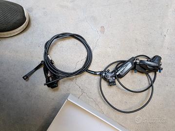 Freni sram code R + dischi hs2 + pastiglie Galfer