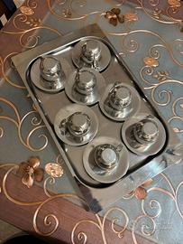 Set tazzine IMCO acciaio 1810