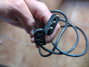 Cavo tripolare con presa a 3 pin 150/180cm