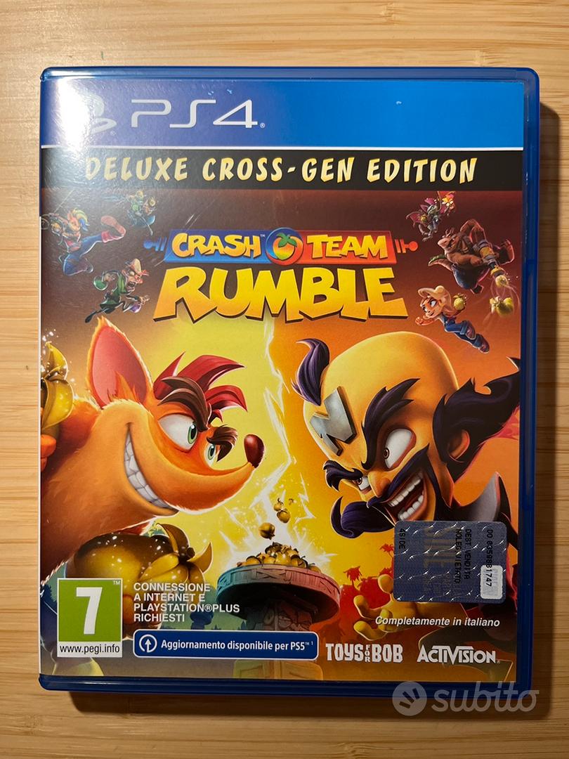 Gioco PS4/PS5 - Crash Team RUMBLE - Console e Videogiochi In vendita a  Bergamo