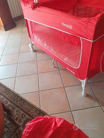 Lettino da campeggio con materassino