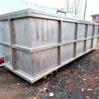 vasca inox 316 per salamoia usata