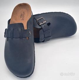 Sabot unisex pelle e sughero Modello Birkenstock