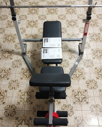 Panca Weider Pro 440 + 45kg Pesi + Panca Addominal